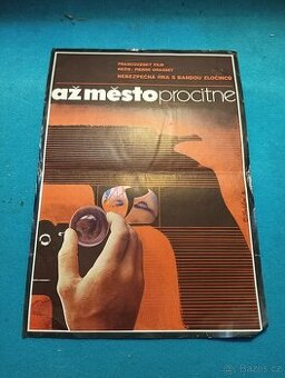 Prodám filmový plakát Až město procitne - 1