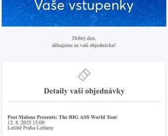 Post Malone 12.8.2025 Praha