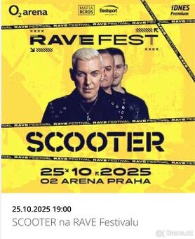 SCOOTER na RAVE Festivalu VIP