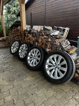 Originální BMW alu kola + zimní pneumatiky Dunlop Winter Spo