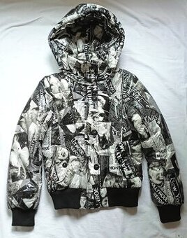 DÁMSKÁ ZIMNÍ BUNDA - BOMBER - vel. M/L... 38/40