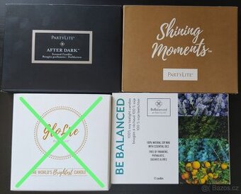 PartyLite čajové vonné svíčky - mnoho vůní