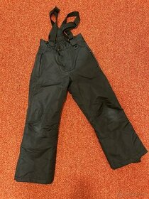 Dětské lyžařské kalhoty (oteplovačky) vel.122/128