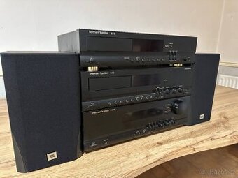 Hifi systém harman/kardon, repro, vintage