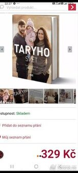 Prodám knihu taryho svět 2 kusy poslední nové.