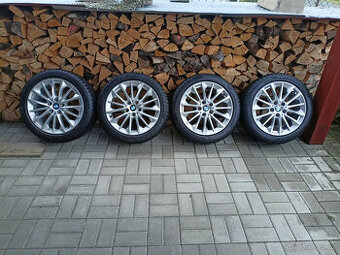 Originál alu kola Bmw 5x112 R17 styling 546,zimní 225/45/17