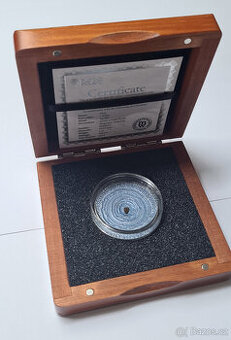 Stříbrná mince s meteoritem - Niue Island 2018 1$