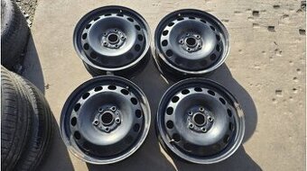 Plechové originální disky 5x112 R16 ET48 na Audi, VW, Škoda,
