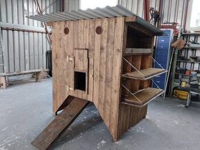 Zateplený kurník 10 až 15 slepic