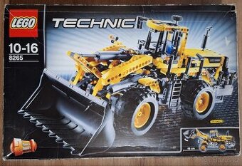 Velká Sada 2 stavebnic Lego technic: Nakladač+Traktor+Motor