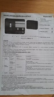 OHRADNÍK RAPTOR 6000,4,5J - 1