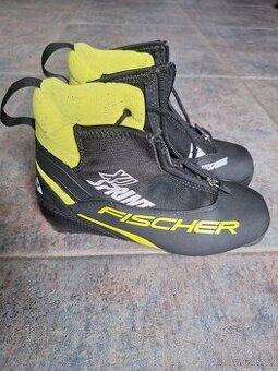 Juniorské boty na běžecké lyže - běžky, Fischer XJ SPRINT