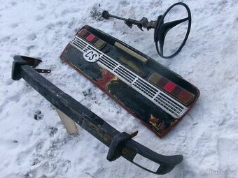 Prodám díly na Škoda 100, zadní čelo a zadní nárazník.......