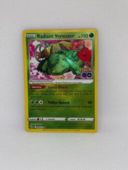 Pokémon karta Radiant Venusaur 004/078 – EX – ORIGINÁL