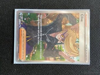 Pokémon karta Clive 227/091 – Full Art Trainer