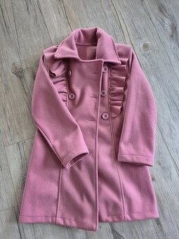 Dívčí kabátek flaušový vel. 158/164 - 14 let