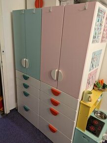 Dětské skříně SMASTAD (Ikea)