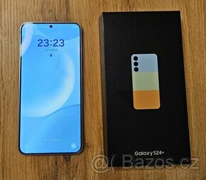 Samsung Galaxy S24+ 256GB Blue - nepoužívaný, jen rozbalený