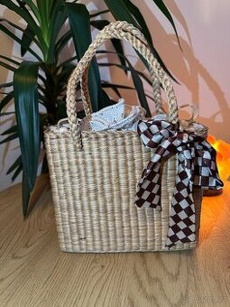 Handmade ratanova kabelka