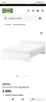 Postel IKEA Askvol