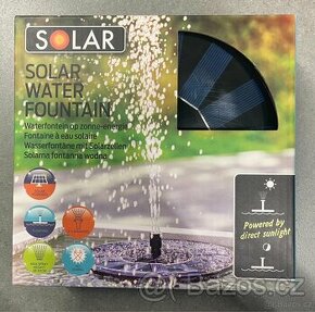 Solární fontána - nová
