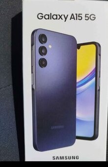 Prodam Samsung A 15 5g.Novy záruka 2 roky.