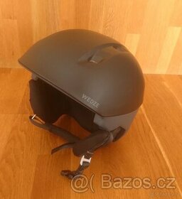 Helma na snowboard / lyžování PST 580, M (55-59), černo-šedá