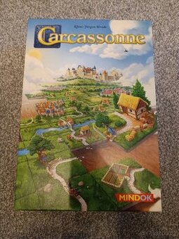 Mindok Carcassonne Základní hra + řeka + opat