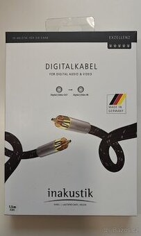 Inakustik Exzellenz II Digital RCA, 1.5m, 75 ohm, SPDIF