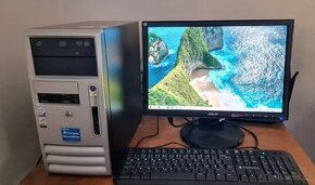 HP Compag 7300dx + monitor Asus