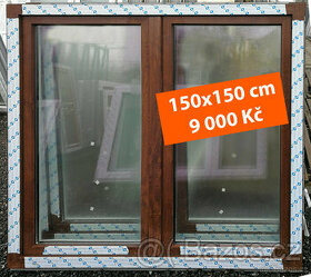 Okno plastové 150x150