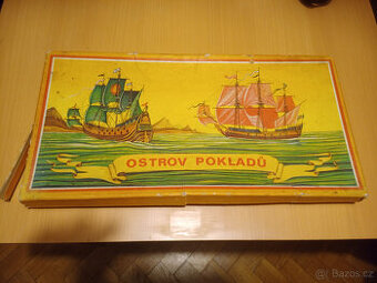 desková retro hra Ostrov pokladů
