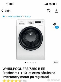 PraČka Whirlpool FFS 7259 B EE