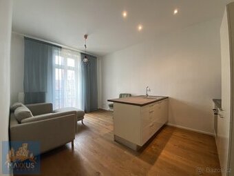 Pronájem částečně zařízeného bytu 2+kk (45,13 m2), Praha 6 -