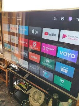Prodám velkou 4K UHD Android Smart TV Philips 149cm,OnePlay