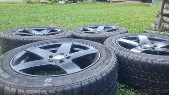 Alu kola 5x100 R16, 7" + gumy 205/55/R16