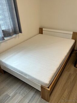 Postel 140x200 a zdravotní matrace