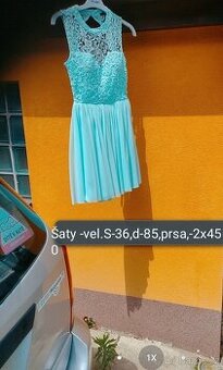 Šaty -společenské,vel S,Zn.C&A