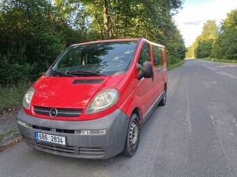 Opel Vivaro 1.9 TDi 74kw,6 míst