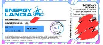 Energylandia na 3 dny