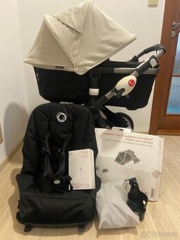 Bugaboo fox 3 béžovo - černý 2v1