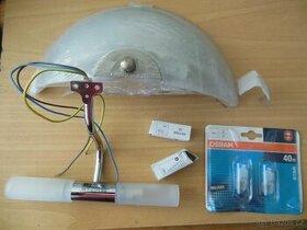 Galerkové - poličkové a nástěnné světlo, halugenové žárovky