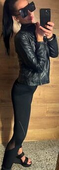krásná sexy kožená luxusní bunda -100% leather