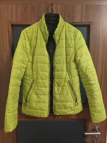 Dámská oboustranná bunda (zelená/černá), vel. L