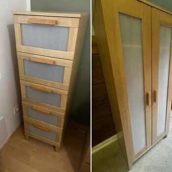 Skříň a komoda se šuplíky