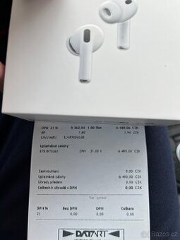 AirPods Pro 3 - úplně nové, neotevřené