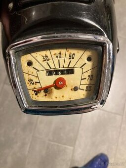 jawa 90,jawa mustang-Tachometr v mílích