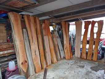 Fošny/desky jasan dub třešeň 33mm a 53mm