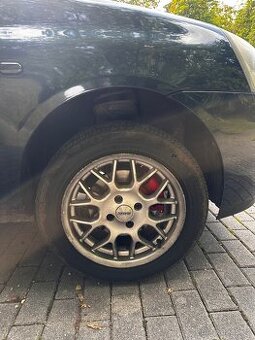 Alu kola Stilauto 15 4x100 s letními pneu Bridgestone