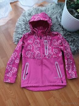 Softshelová bunda vel.128-134 Lewro